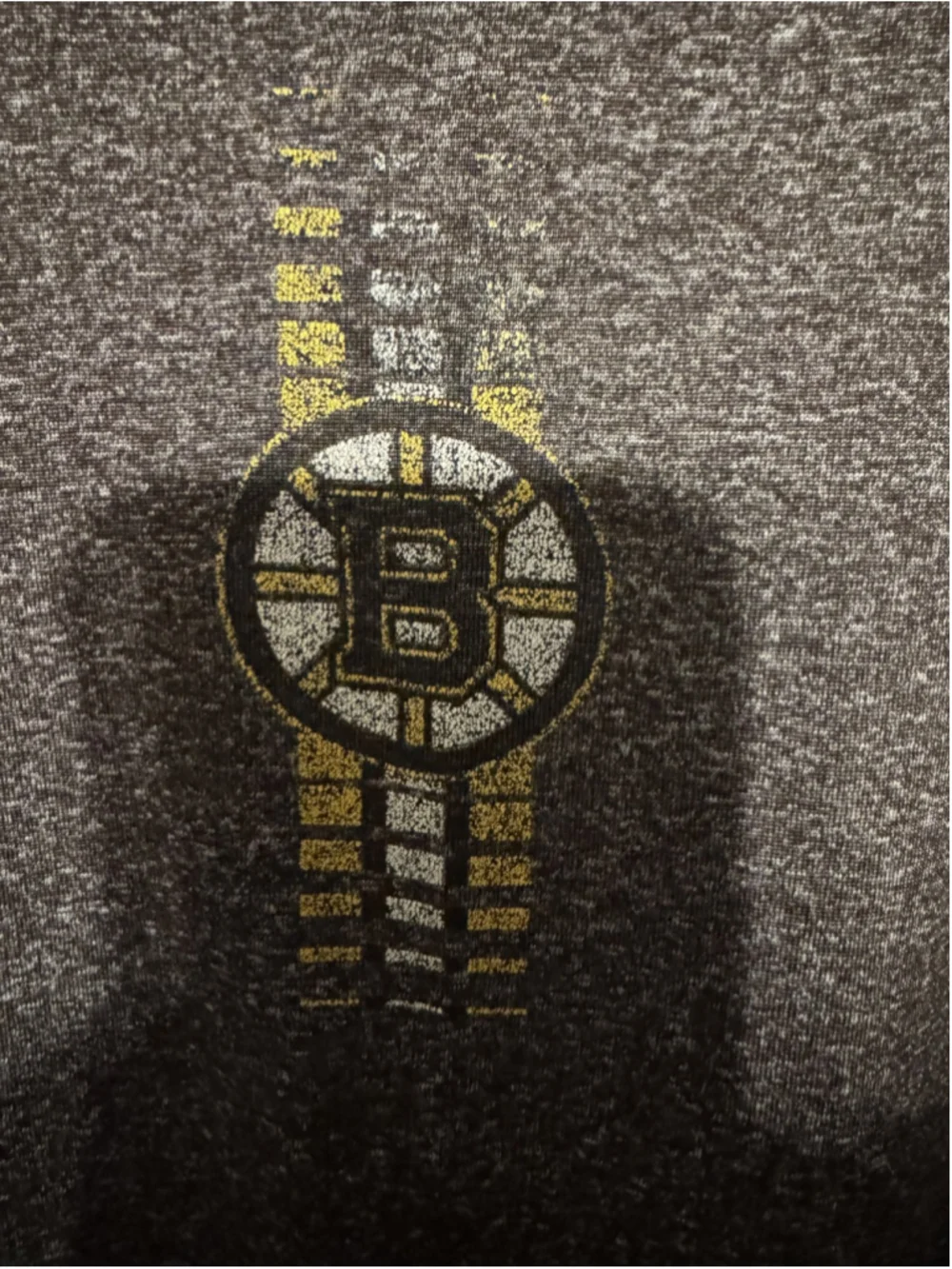 Boston Bruins Vintage Reebok Gray T-Shirt Men's Sz L ?